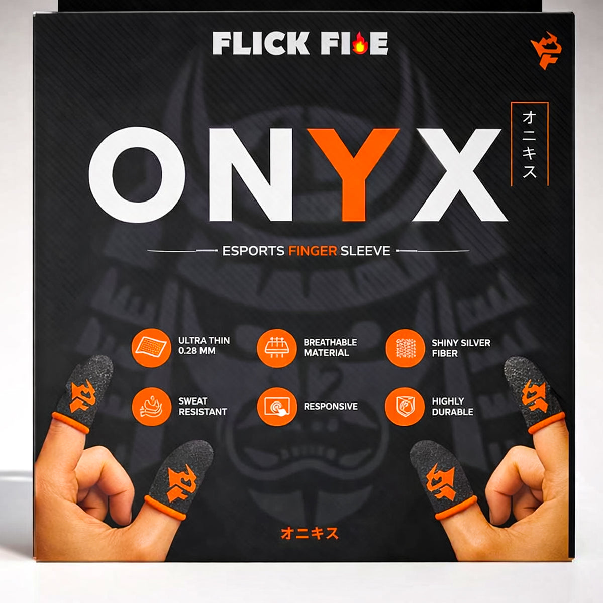Flick Fire ONYX — Esports Finger Sleeve